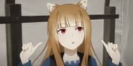 Holo as seen in anime (Image via Brain's Base / Marvy Jack)